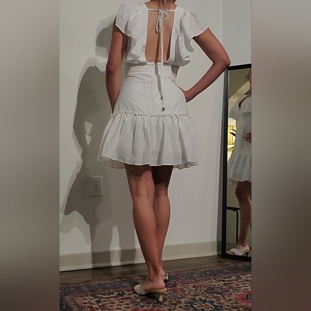 THE CLOTHING COMPANY WHITE DRESS - Picture 10 of 10